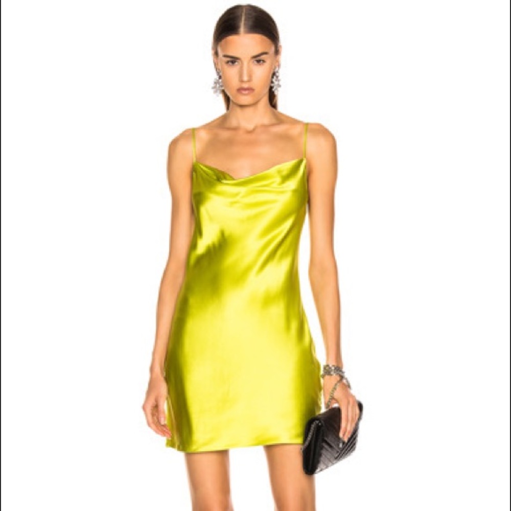 Fleur Du Mal Satin Slip Dress